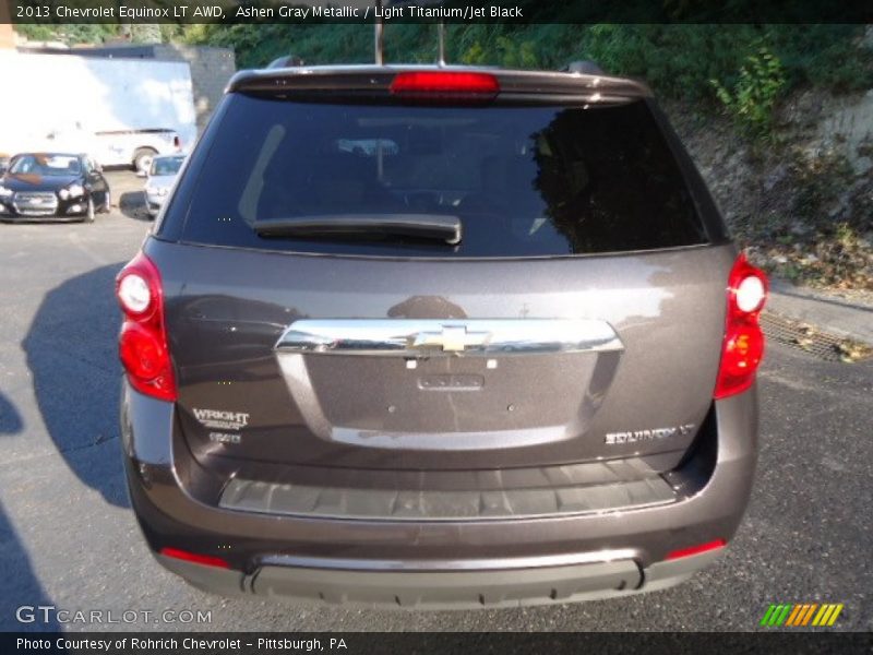 Ashen Gray Metallic / Light Titanium/Jet Black 2013 Chevrolet Equinox LT AWD