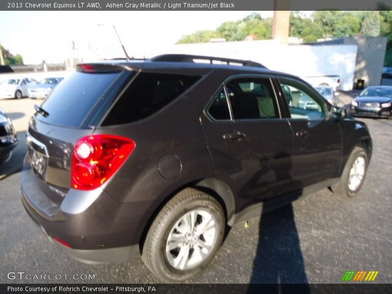 Ashen Gray Metallic / Light Titanium/Jet Black 2013 Chevrolet Equinox LT AWD