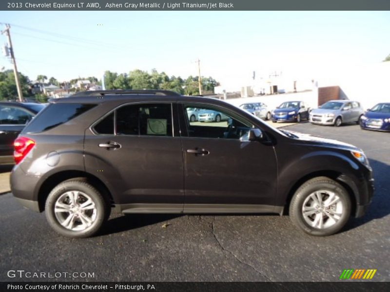Ashen Gray Metallic / Light Titanium/Jet Black 2013 Chevrolet Equinox LT AWD