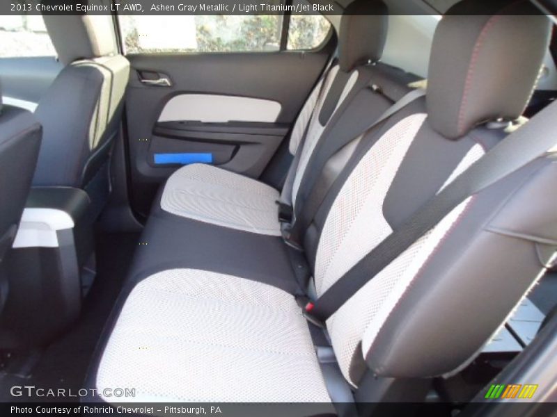 Ashen Gray Metallic / Light Titanium/Jet Black 2013 Chevrolet Equinox LT AWD