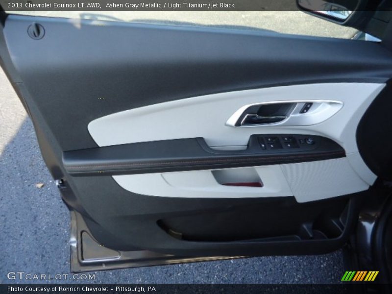 Ashen Gray Metallic / Light Titanium/Jet Black 2013 Chevrolet Equinox LT AWD