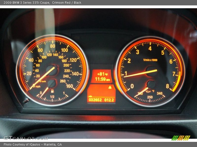  2009 3 Series 335i Coupe 335i Coupe Gauges