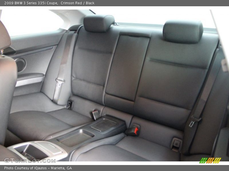 Rear Seat of 2009 3 Series 335i Coupe