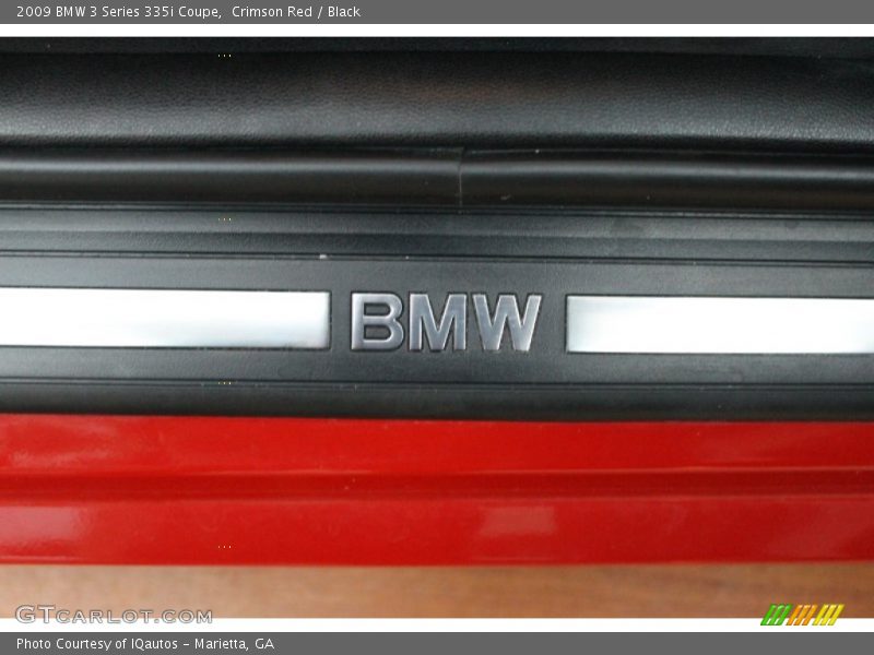 Crimson Red / Black 2009 BMW 3 Series 335i Coupe