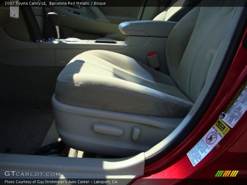 Barcelona Red Metallic / Bisque 2007 Toyota Camry LE