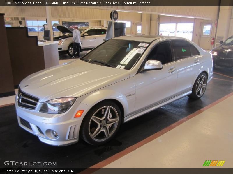 Front 3/4 View of 2009 C 63 AMG
