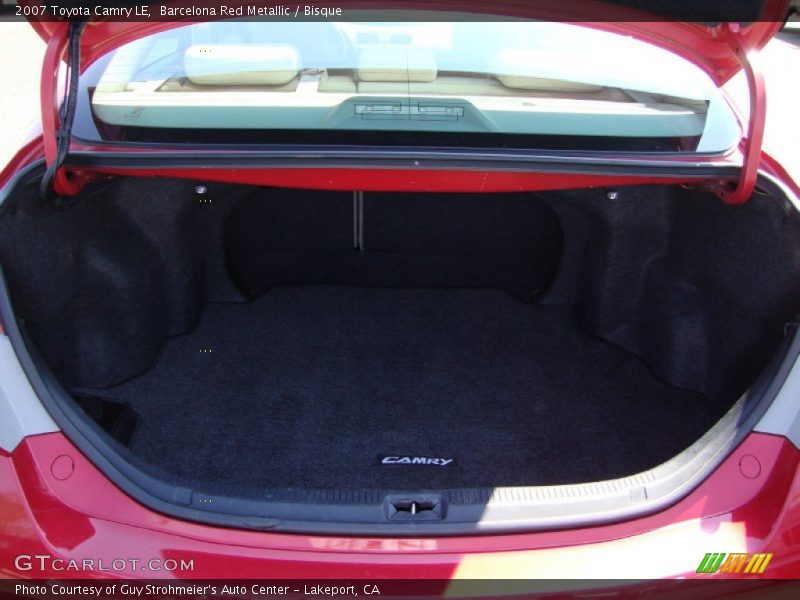 Barcelona Red Metallic / Bisque 2007 Toyota Camry LE