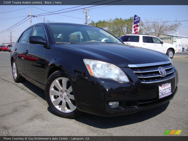 Black / Ivory 2006 Toyota Avalon Limited