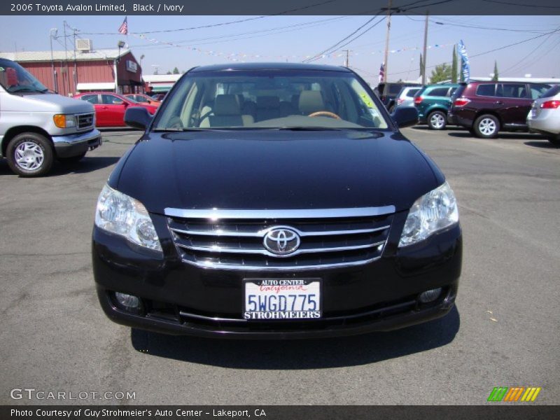 Black / Ivory 2006 Toyota Avalon Limited