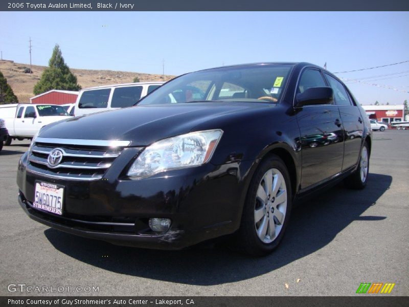 Black / Ivory 2006 Toyota Avalon Limited