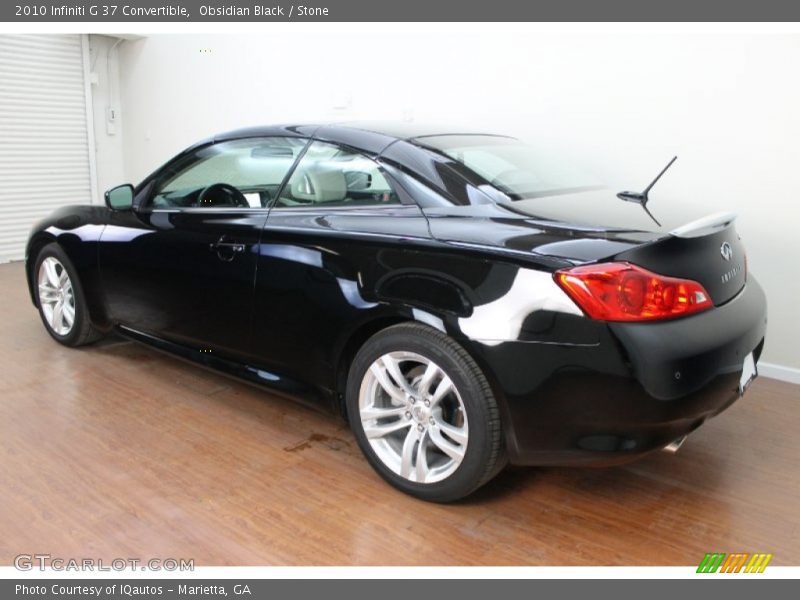  2010 G 37 Convertible Obsidian Black