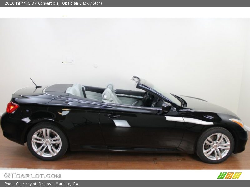  2010 G 37 Convertible Obsidian Black