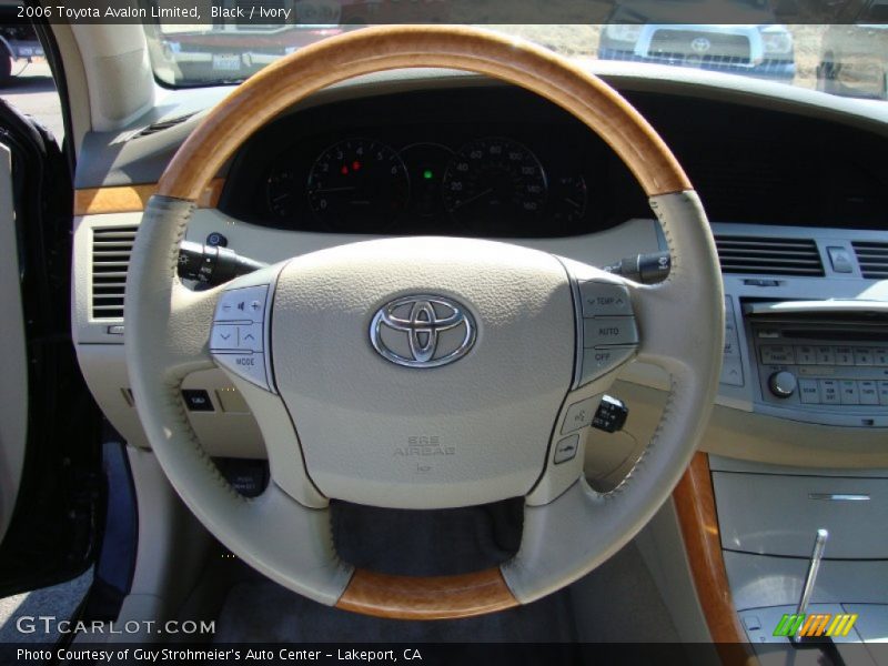 Black / Ivory 2006 Toyota Avalon Limited