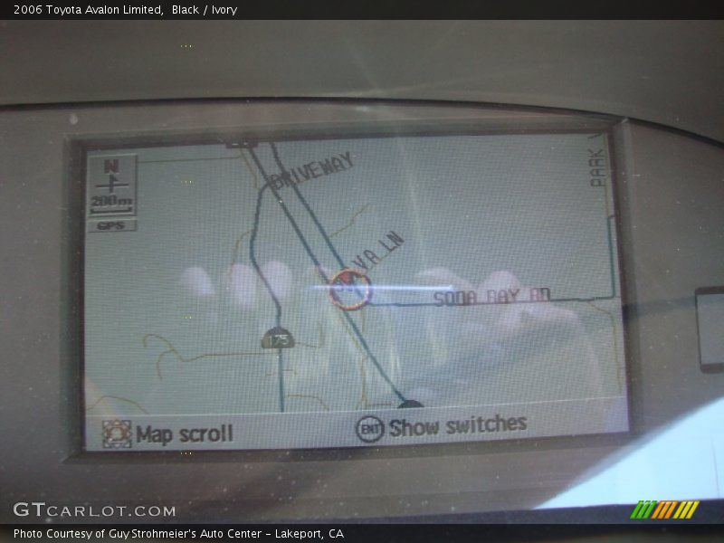 Black / Ivory 2006 Toyota Avalon Limited