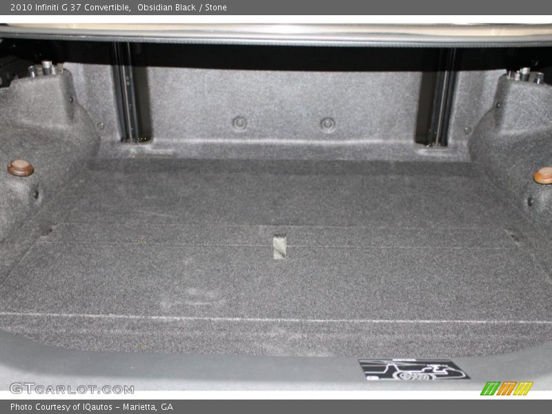  2010 G 37 Convertible Trunk