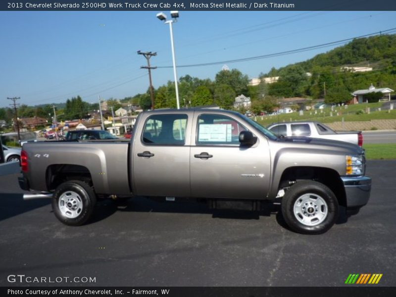  2013 Silverado 2500HD Work Truck Crew Cab 4x4 Mocha Steel Metallic