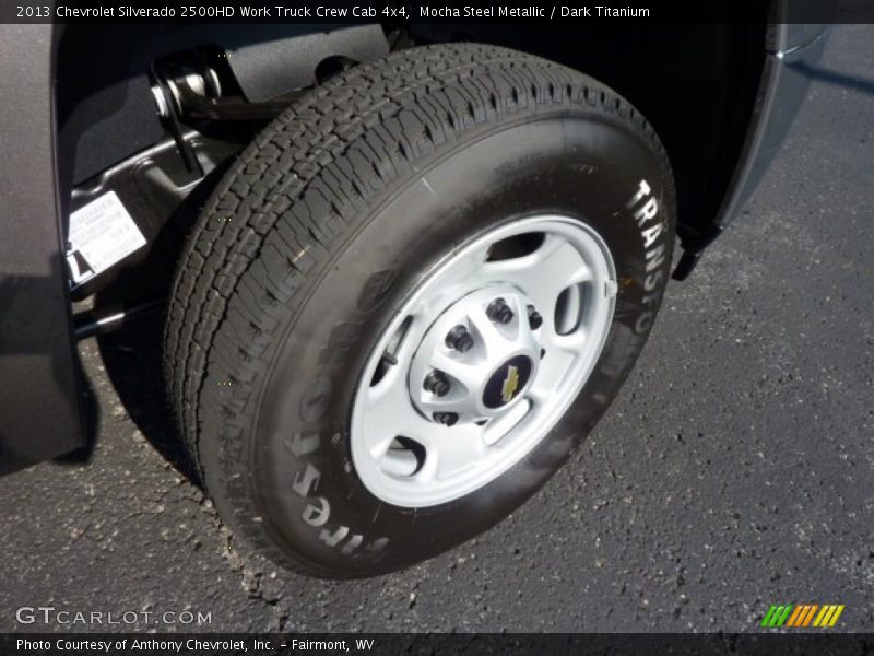  2013 Silverado 2500HD Work Truck Crew Cab 4x4 Wheel