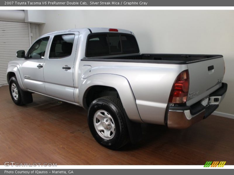 Silver Streak Mica / Graphite Gray 2007 Toyota Tacoma V6 PreRunner Double Cab