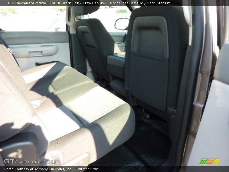 Mocha Steel Metallic / Dark Titanium 2013 Chevrolet Silverado 2500HD Work Truck Crew Cab 4x4