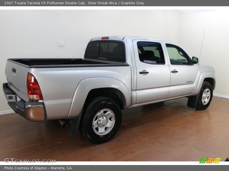 Silver Streak Mica / Graphite Gray 2007 Toyota Tacoma V6 PreRunner Double Cab