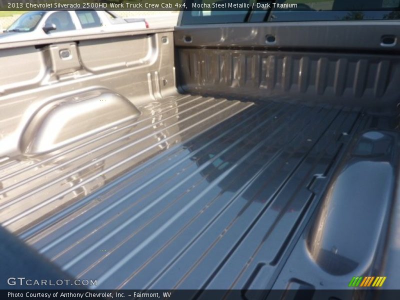Mocha Steel Metallic / Dark Titanium 2013 Chevrolet Silverado 2500HD Work Truck Crew Cab 4x4