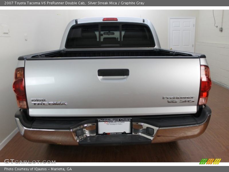 Silver Streak Mica / Graphite Gray 2007 Toyota Tacoma V6 PreRunner Double Cab