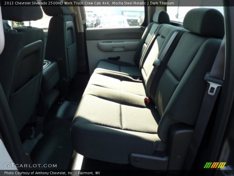 Mocha Steel Metallic / Dark Titanium 2013 Chevrolet Silverado 2500HD Work Truck Crew Cab 4x4