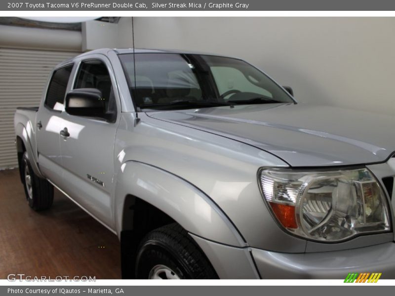 Silver Streak Mica / Graphite Gray 2007 Toyota Tacoma V6 PreRunner Double Cab
