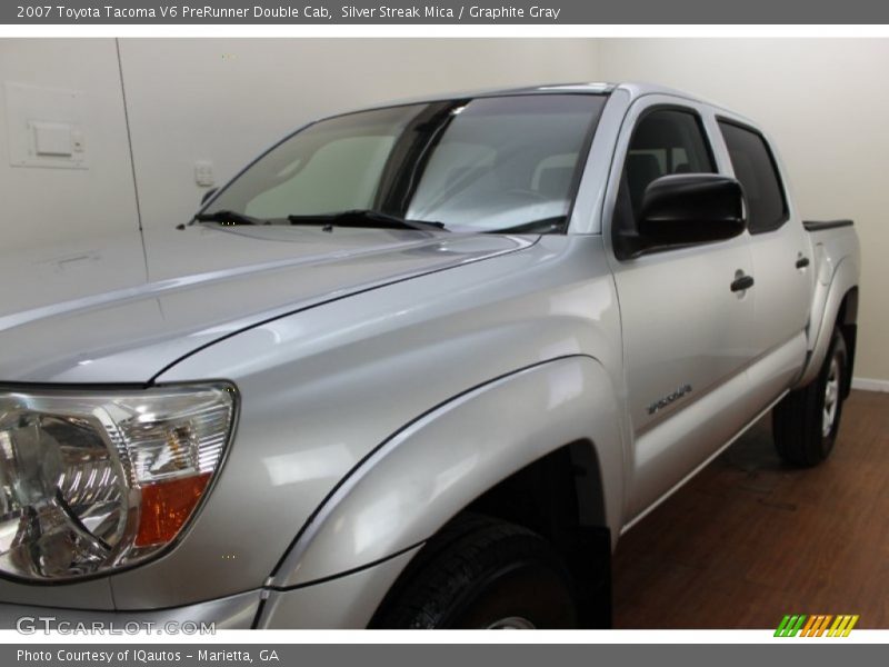 Silver Streak Mica / Graphite Gray 2007 Toyota Tacoma V6 PreRunner Double Cab