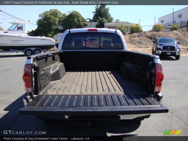 Silver Streak Mica / Graphite Gray 2007 Toyota Tacoma V6 PreRunner Access Cab