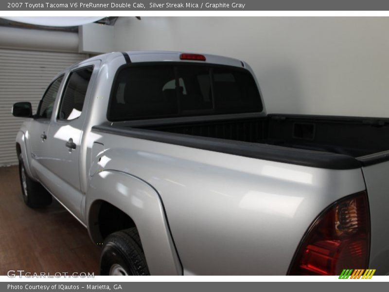 Silver Streak Mica / Graphite Gray 2007 Toyota Tacoma V6 PreRunner Double Cab