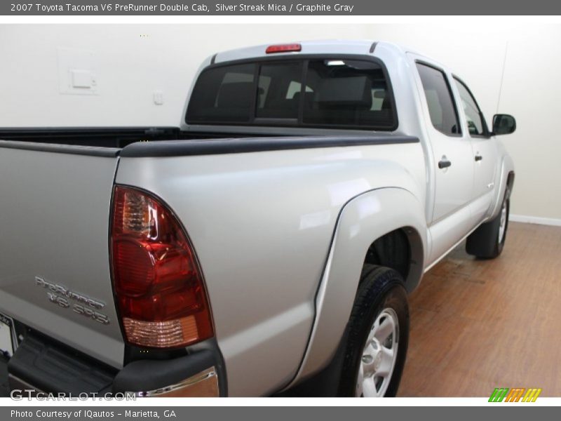 Silver Streak Mica / Graphite Gray 2007 Toyota Tacoma V6 PreRunner Double Cab