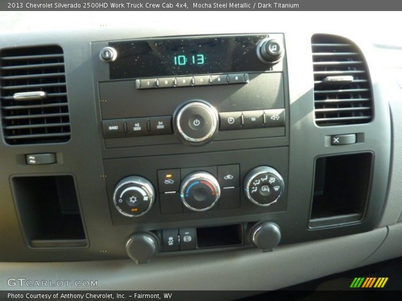 Controls of 2013 Silverado 2500HD Work Truck Crew Cab 4x4