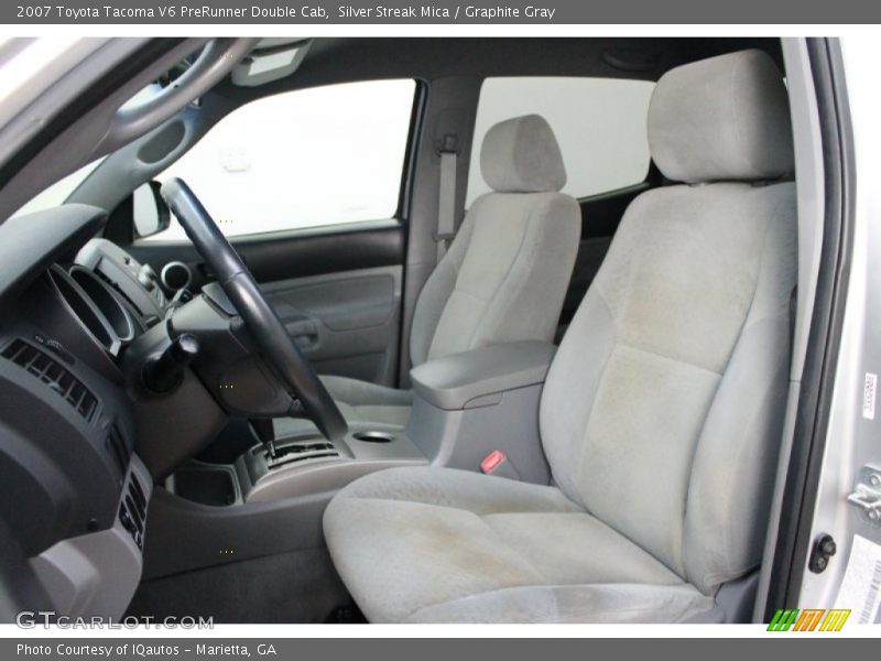 Silver Streak Mica / Graphite Gray 2007 Toyota Tacoma V6 PreRunner Double Cab