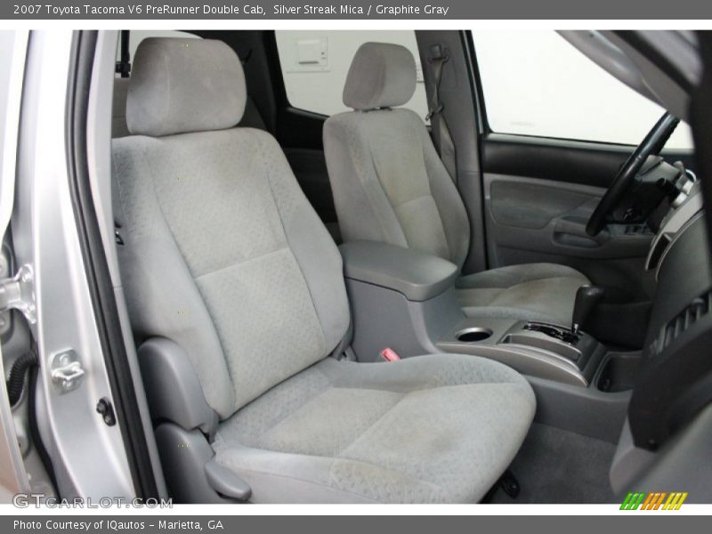 Silver Streak Mica / Graphite Gray 2007 Toyota Tacoma V6 PreRunner Double Cab