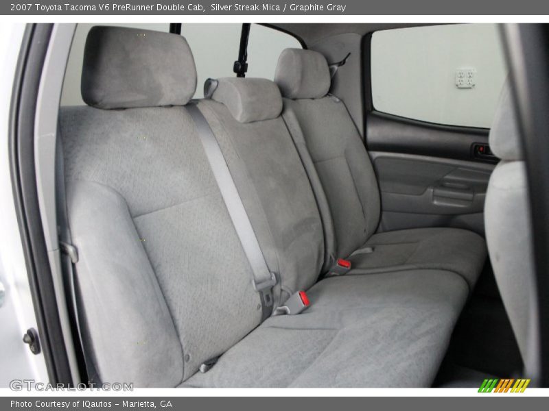 Silver Streak Mica / Graphite Gray 2007 Toyota Tacoma V6 PreRunner Double Cab