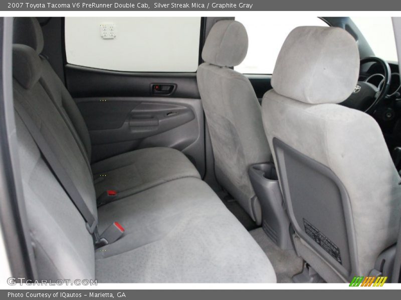 Silver Streak Mica / Graphite Gray 2007 Toyota Tacoma V6 PreRunner Double Cab