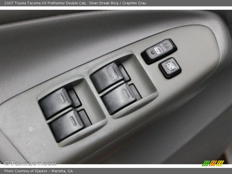 Silver Streak Mica / Graphite Gray 2007 Toyota Tacoma V6 PreRunner Double Cab