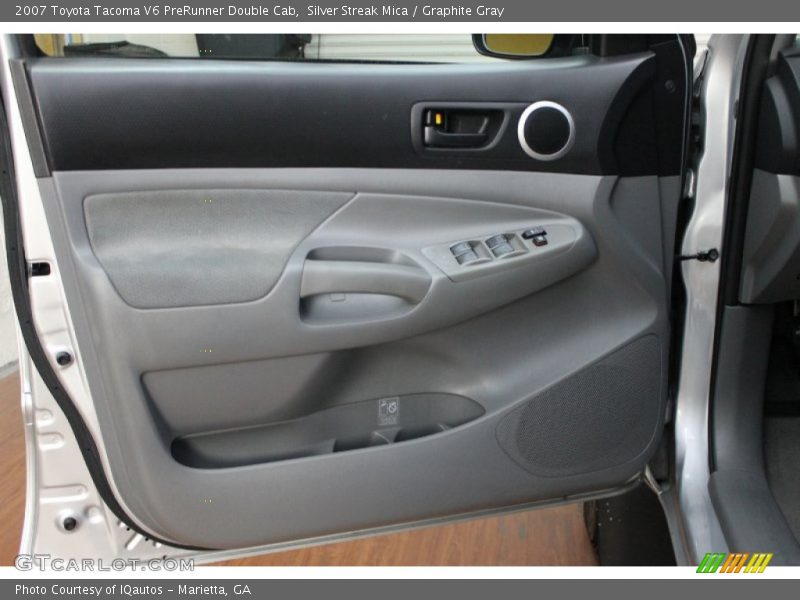 Silver Streak Mica / Graphite Gray 2007 Toyota Tacoma V6 PreRunner Double Cab