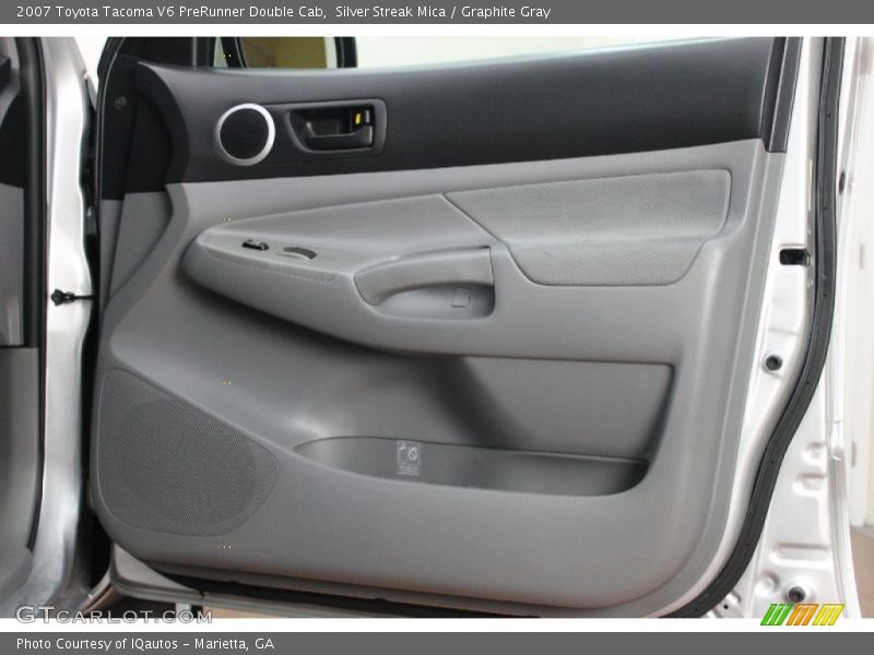 Silver Streak Mica / Graphite Gray 2007 Toyota Tacoma V6 PreRunner Double Cab