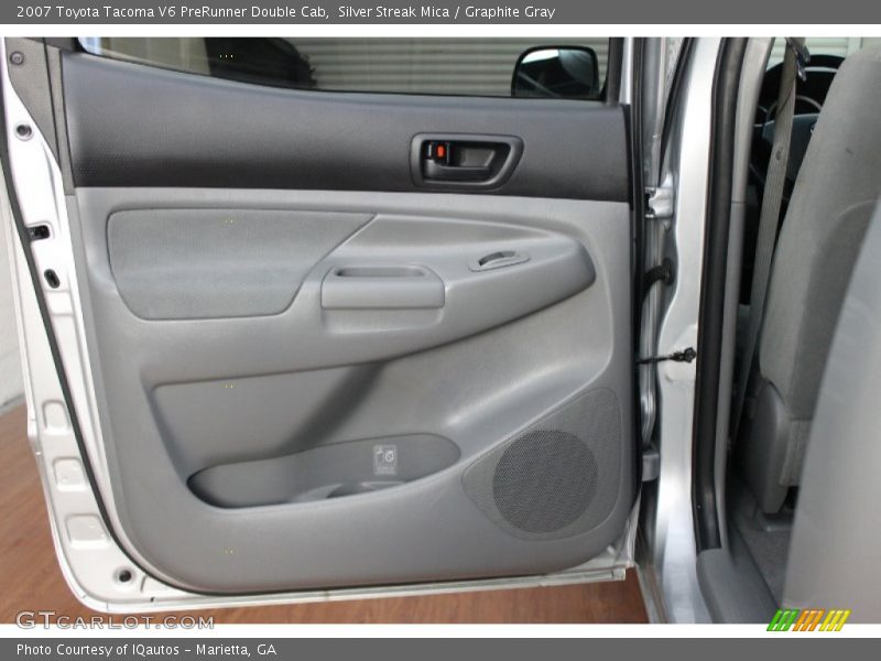 Silver Streak Mica / Graphite Gray 2007 Toyota Tacoma V6 PreRunner Double Cab