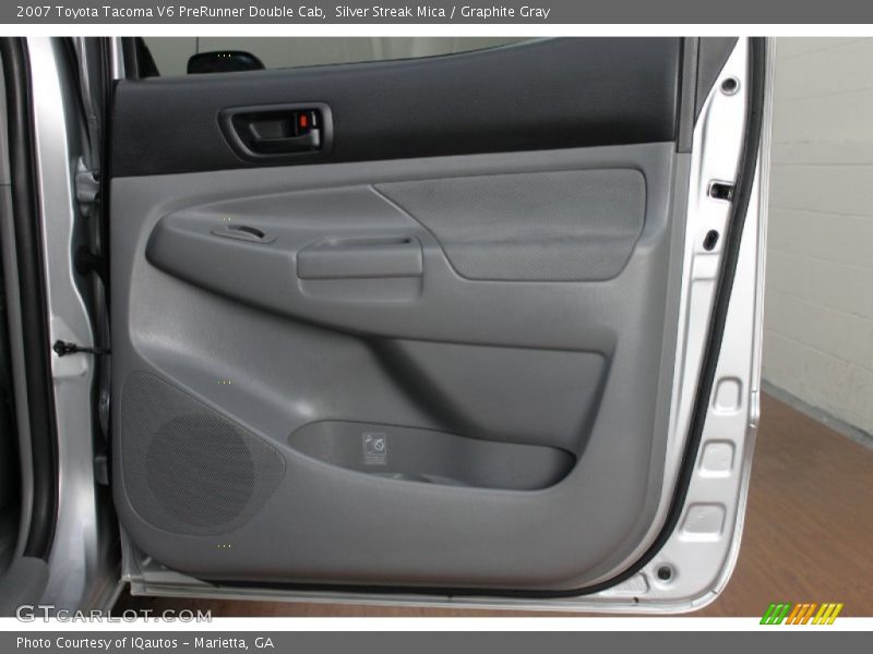 Silver Streak Mica / Graphite Gray 2007 Toyota Tacoma V6 PreRunner Double Cab