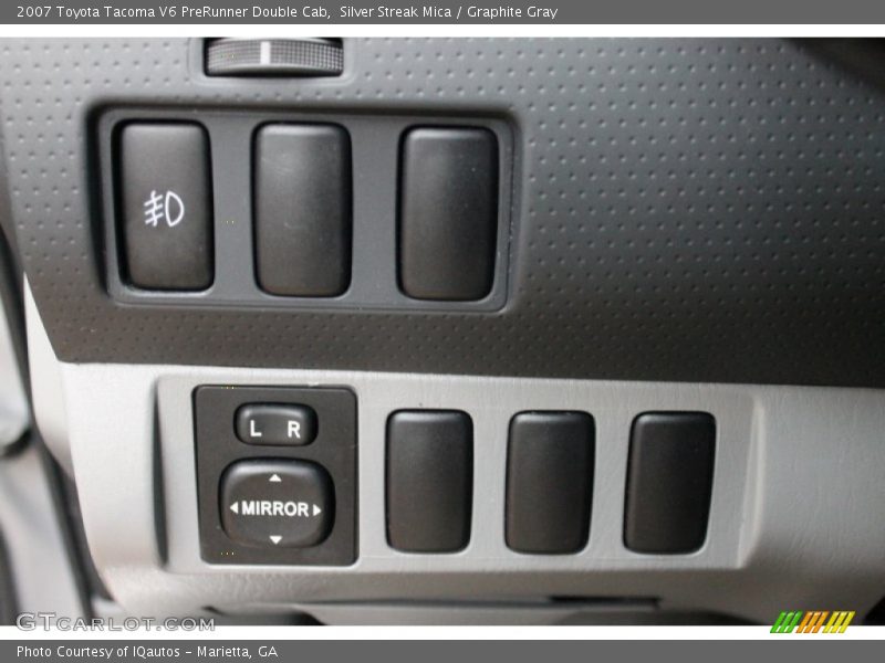 Silver Streak Mica / Graphite Gray 2007 Toyota Tacoma V6 PreRunner Double Cab