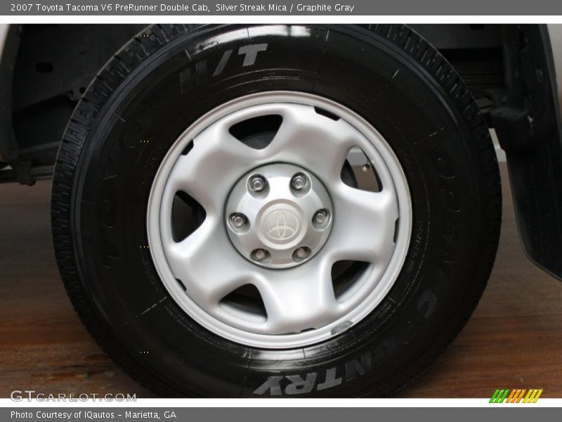 Silver Streak Mica / Graphite Gray 2007 Toyota Tacoma V6 PreRunner Double Cab