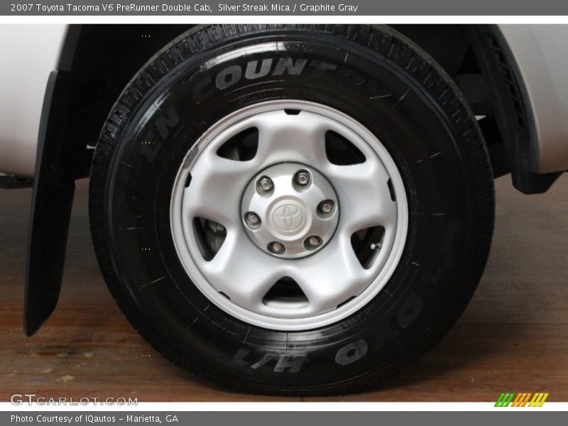 Silver Streak Mica / Graphite Gray 2007 Toyota Tacoma V6 PreRunner Double Cab
