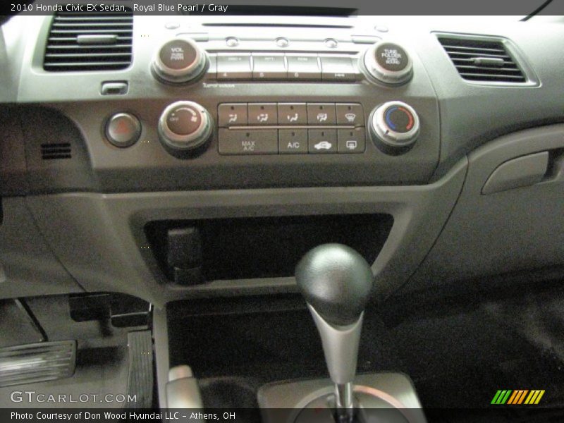 Royal Blue Pearl / Gray 2010 Honda Civic EX Sedan