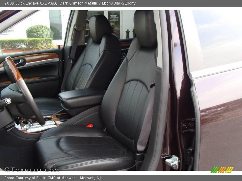 Dark Crimson Metallic / Ebony Black/Ebony 2009 Buick Enclave CXL AWD