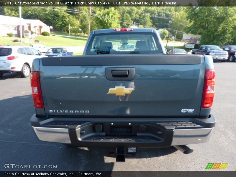 Blue Granite Metallic / Dark Titanium 2013 Chevrolet Silverado 2500HD Work Truck Crew Cab 4x4