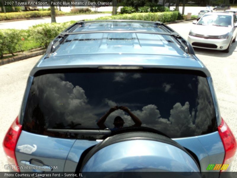 Pacific Blue Metallic / Dark Charcoal 2007 Toyota RAV4 Sport