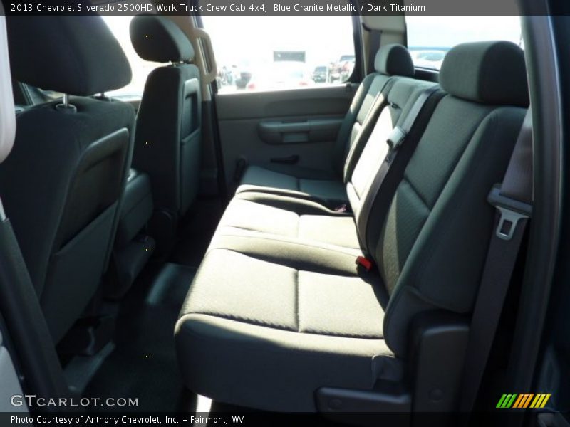 Blue Granite Metallic / Dark Titanium 2013 Chevrolet Silverado 2500HD Work Truck Crew Cab 4x4